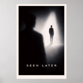 Unterschätztes minimalistisches Poster