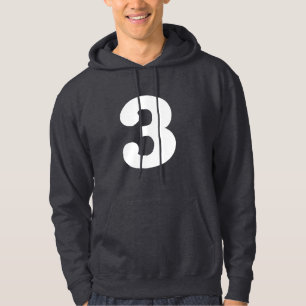 Unterscheidend "3" hoodie