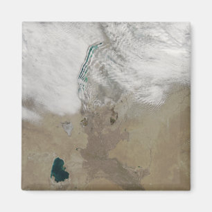 Unterscheidende Linien der Wolken Magnet