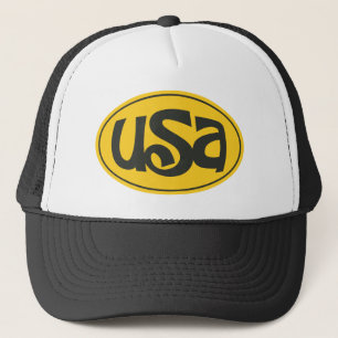 Unterscheidendes Design "USA" Truckerkappe