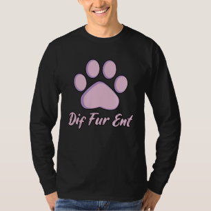 Unterschied Fell Ent für Fans der Furry-Fangemeind T-Shirt