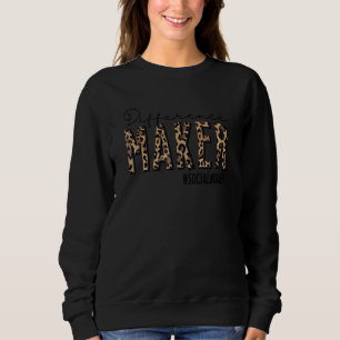 Unterschied macht Sozialarbeiter Sozialarbeiter Ch Sweatshirt