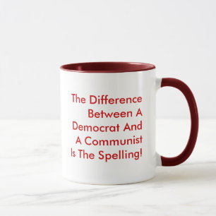 Unterschied zwischen einem Demokraten und einem Ko Tasse
