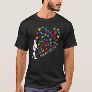 Unterschiede annehmen Autismus-Bewusstsein D T-Shirt