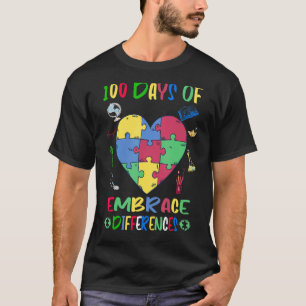 Unterschiede bei Autismus-Erziehung annehmen 100 T T-Shirt