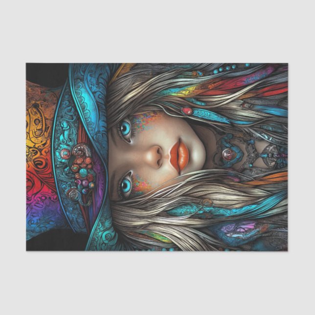 Unterschiedlich1 Seidenpapier (Vorderseite)