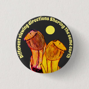 Unterschiedliche Blickrichtungen Button