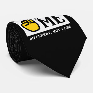 UNTERSCHIEDLICHE, NICHT WENIGER Zeichensprache Krawatte