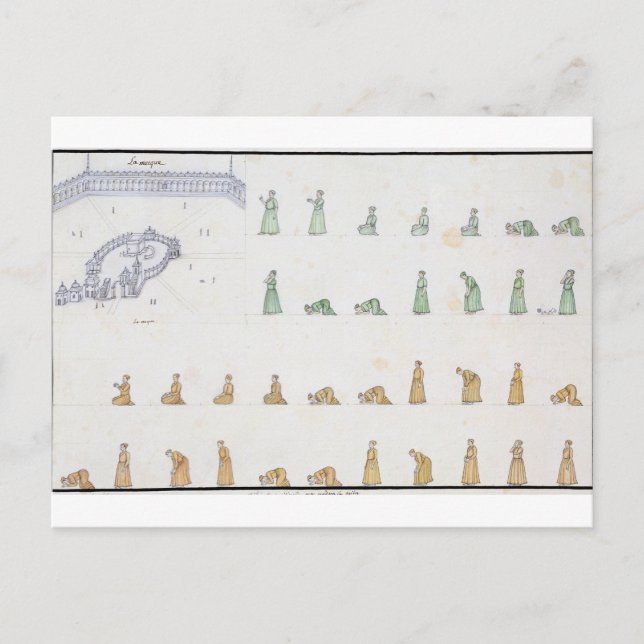 Unterschiedliche Positionen des Gremiums während d Postkarte (Vorderseite)