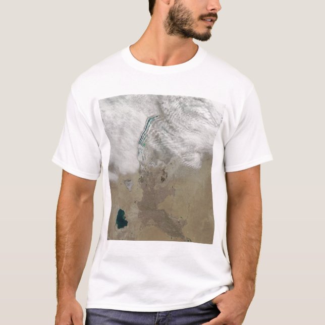 Unterschiedliche Wolkenrichtungen T-Shirt (Vorderseite)