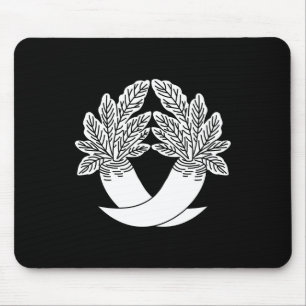 Unterschiedlicher Rettich Mousepad
