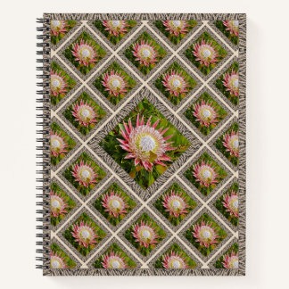 Unterschiedliches Notebook mit hübschen Proteas Notizbuch