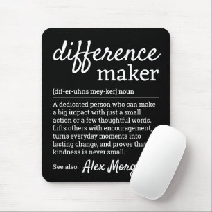 Unterschiedmacher-Definition Kollegen-Schätzung Mousepad