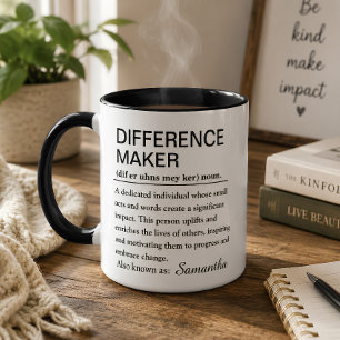 Unterschiedmacher-Definition Tasse