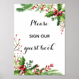 Unterschreiben Sie unser Gästebuch Hochzeit botani