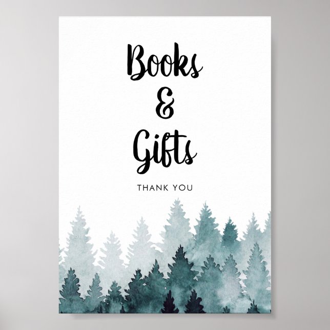 Unterschrift für Bücher und Geschenke Poster (Vorne)