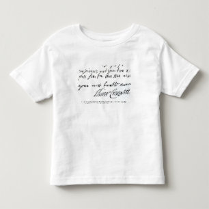 Unterschrift Oliver Cromwell, von Kleinkind T-shirt