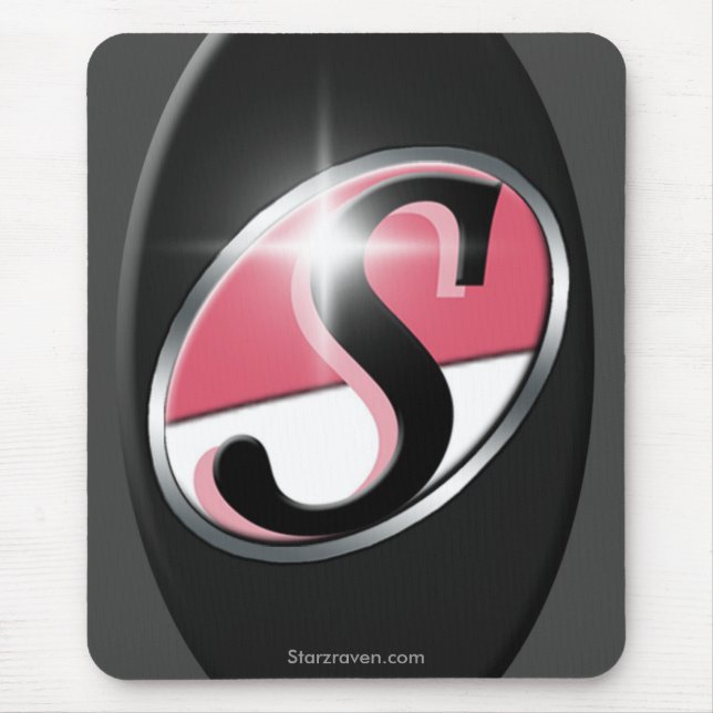 Unterschrift Starzraven Vertikale mousepad (Vorne)