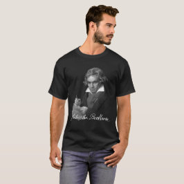 Unterschrift von Ludwig van Beethoven T-Shirt