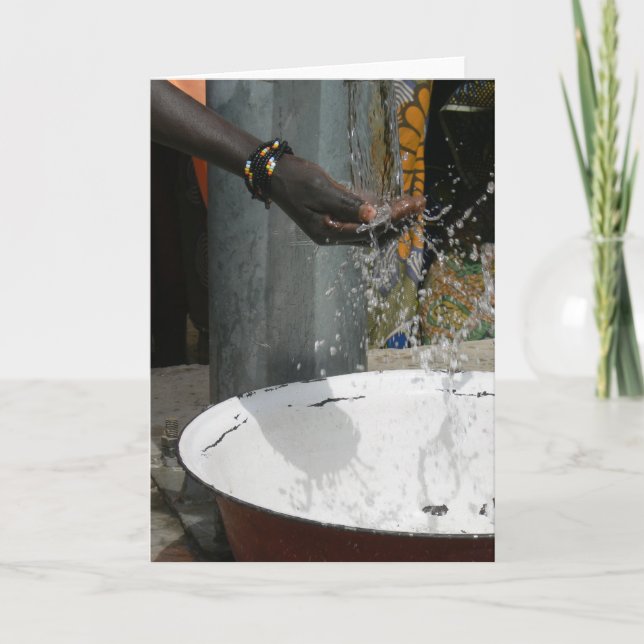 Unterschriften-Gruß-Karte Karte (Vorderseite)