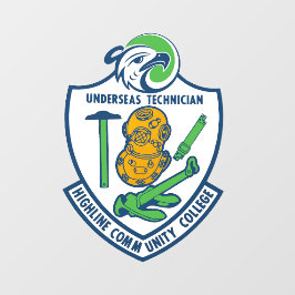 Untersee Tech Crest Fensteraufkleber