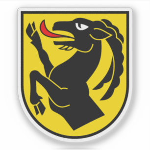 Unterseen Wappen, Schweiz Aufkleber