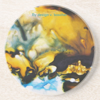 Unterseite - von - Glas Getränkeuntersetzer