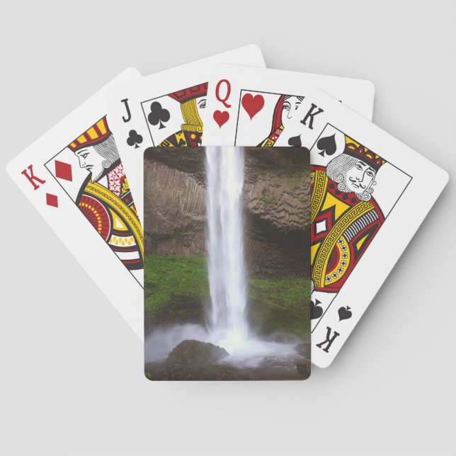 Unterseite von Latourell Falls, OR Spielkarten (Rückseite)