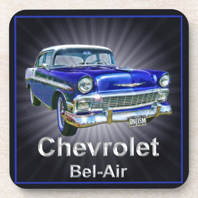 Untersetzer 1956 Chevrolets Bel Air (Vorderseite)