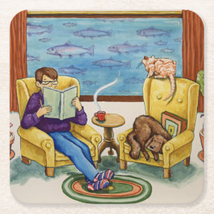 Untersetzer am Regentag