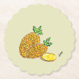 Untersetzer : Ananas