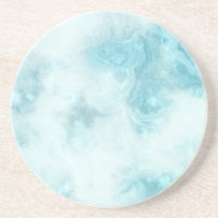 Untersetzer aus blauem Marmor Set