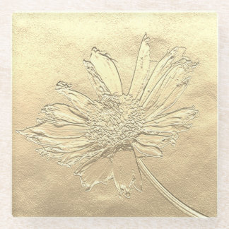 Untersetzer aus Dandelglas