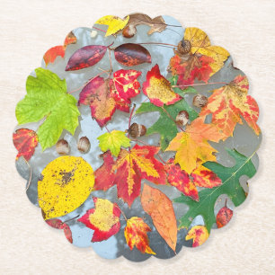 Untersetzer aus dem Herbst