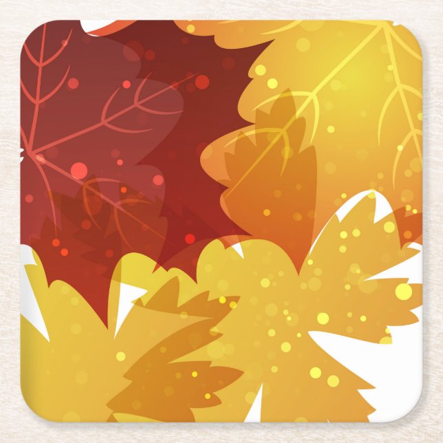 Untersetzer aus dem Herbst (Vorderseite)