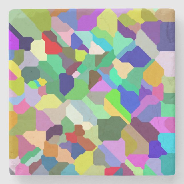 Untersetzer aus gefliestem Marmor (Vorderseite)