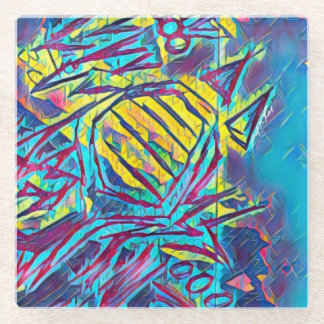 Untersetzer aus Glas