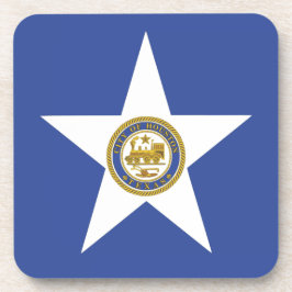 Untersetzer aus hartem Kunststoff mit Houston