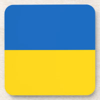 Untersetzer aus hartem Kunststoff mit ukrainischer