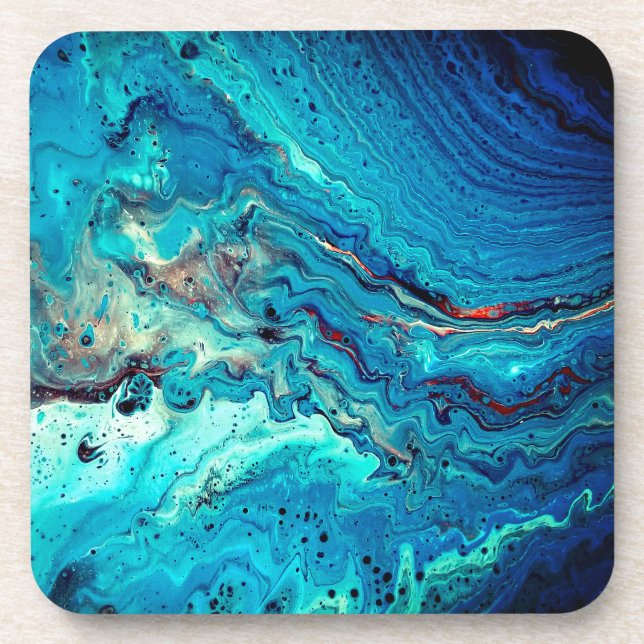 Untersetzer aus Hartkunststoff (Vorderseite)