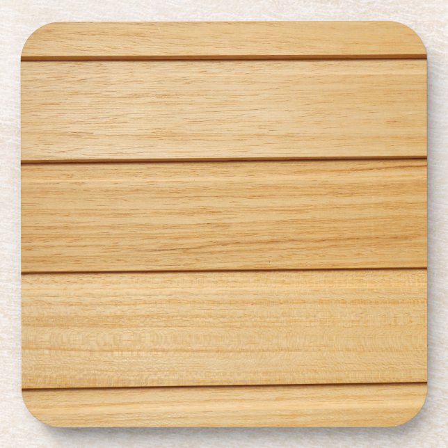Untersetzer aus Hartkunststoff, aus Holz (Vorderseite)