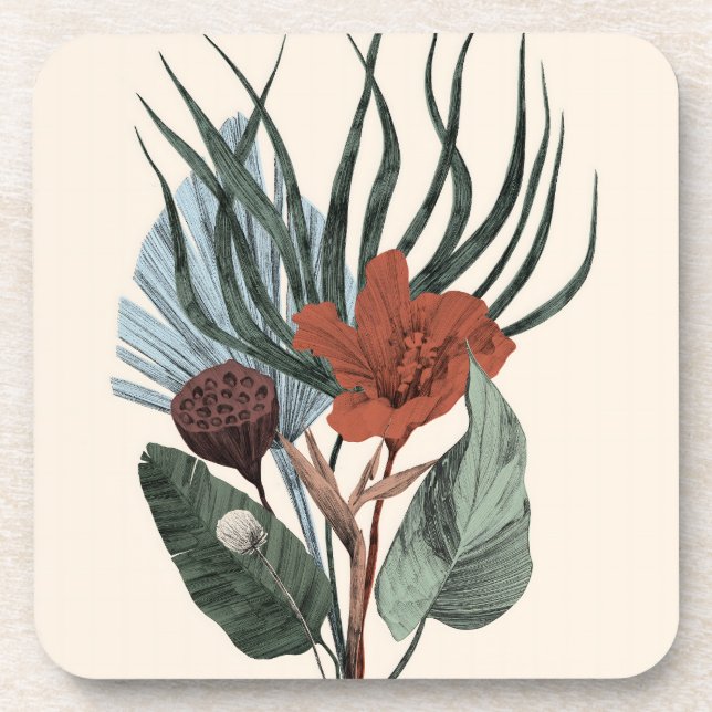 Untersetzer aus Hartkunststoff elegant Vintag (Vorderseite)