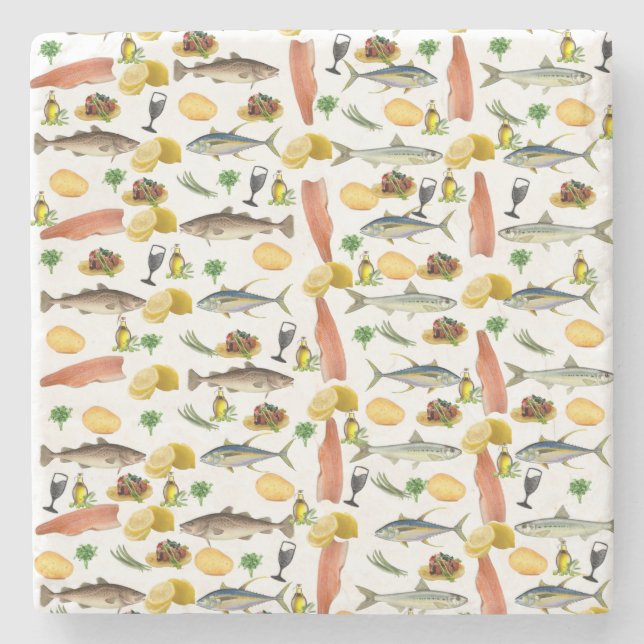 Untersetzer aus Marmorstein (Vorderseite)