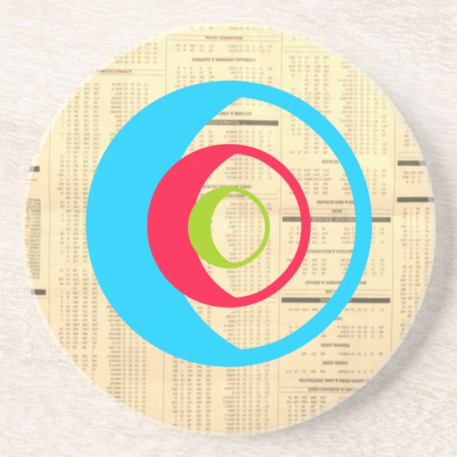 Untersetzer aus Sandstein (Vorne)