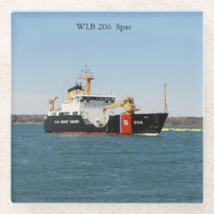 Untersetzer aus Spatglas