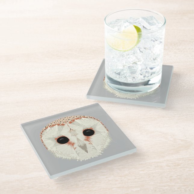 Untersetzer aus Stallglas (Schrägansicht)