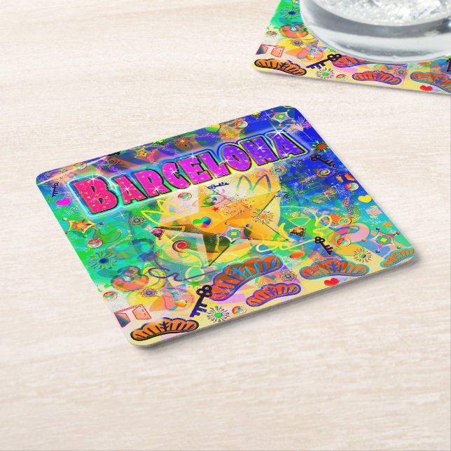 Untersetzer Barcelona Epoch Hour (angewinkelt)