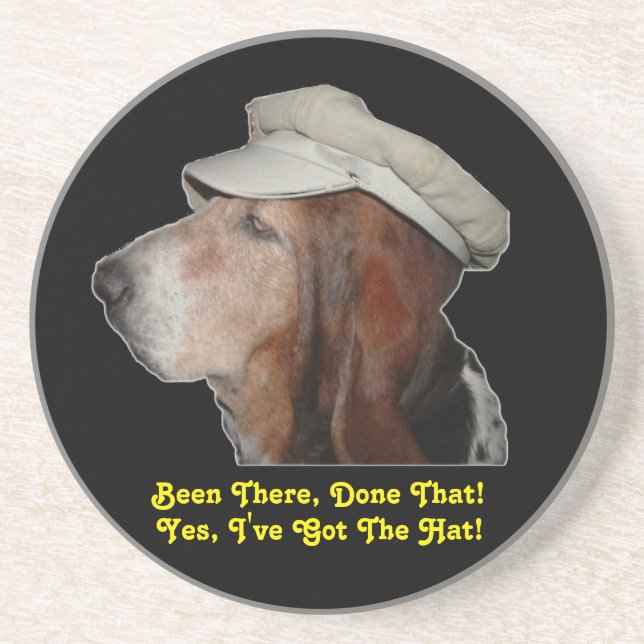 Untersetzer Basset Hound war dort, getan, dass (Vorne)