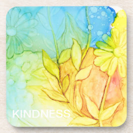 Untersetzer "Blume Tinte 3"