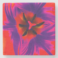 Untersetzer, Blumenmuster, Tulpe